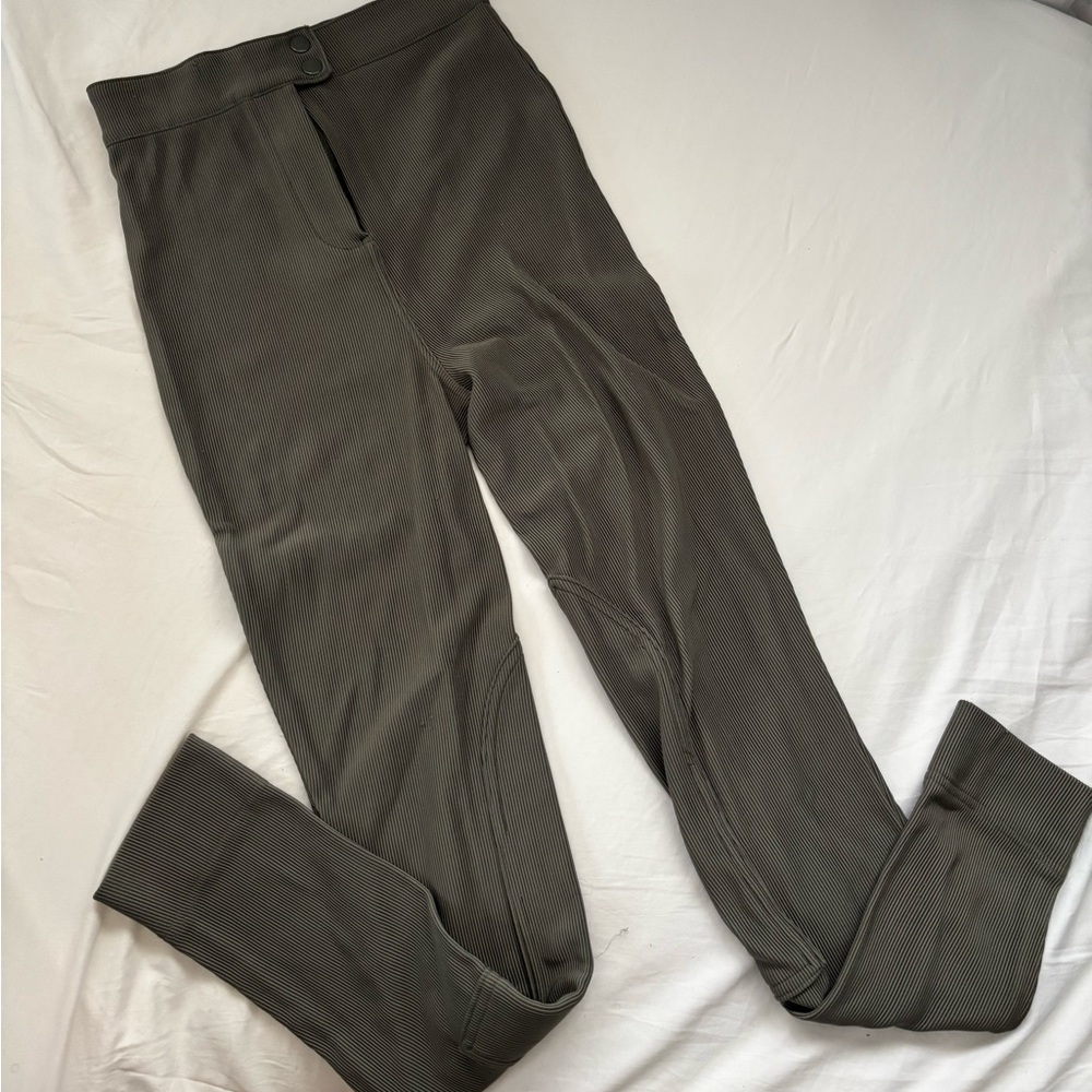 American Apparel Olive Disco Pants